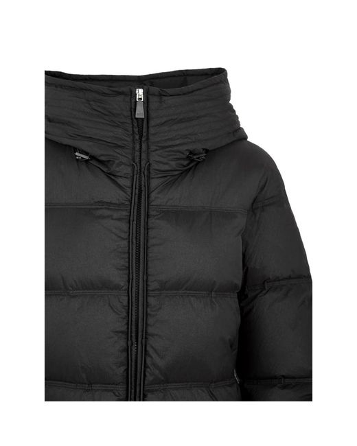 Add Jassen ,Zwart ,Wol Donsjas in het Black