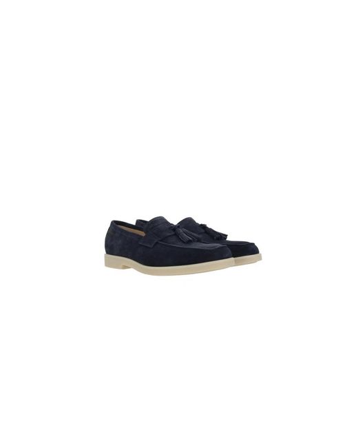 Stuart Weitzman Blue Loafers for men