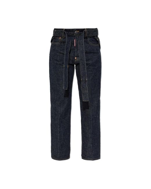 DSquared² Jeans ,Blauw ,Katoen X Magliano Jeans in het Blue