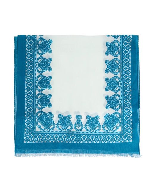 Etro Blue Baumwolltuch