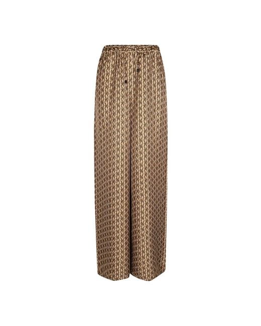 Max Mara Natural Wide Trousers