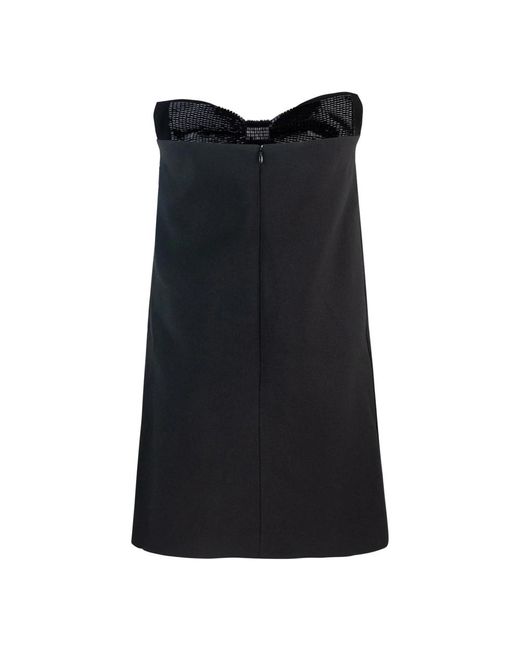 Short Dresses di Self-Portrait in Black
