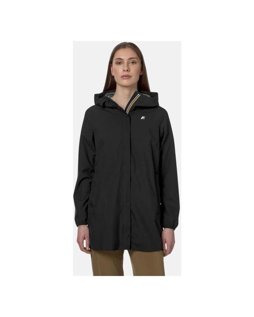 K-Way Black Light Jackets