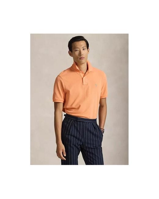 Polo Ralph Lauren Orange Polo Shirts for men
