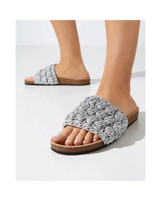 J.W. Anderson White Sliders