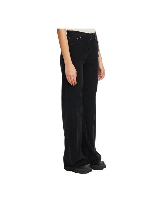 Dondup Black Samt amber hose