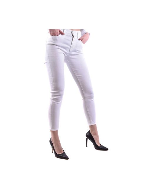 Jacob Cohen Purple Cropped Trousers