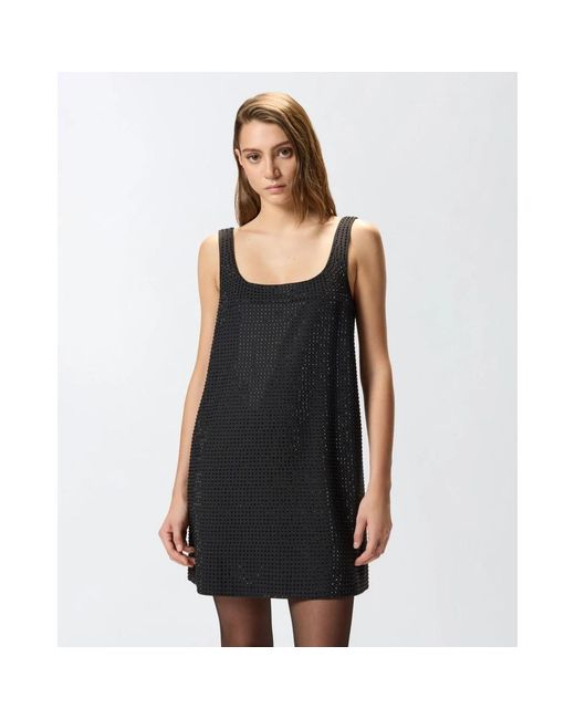 Pinko Black Short Dresses