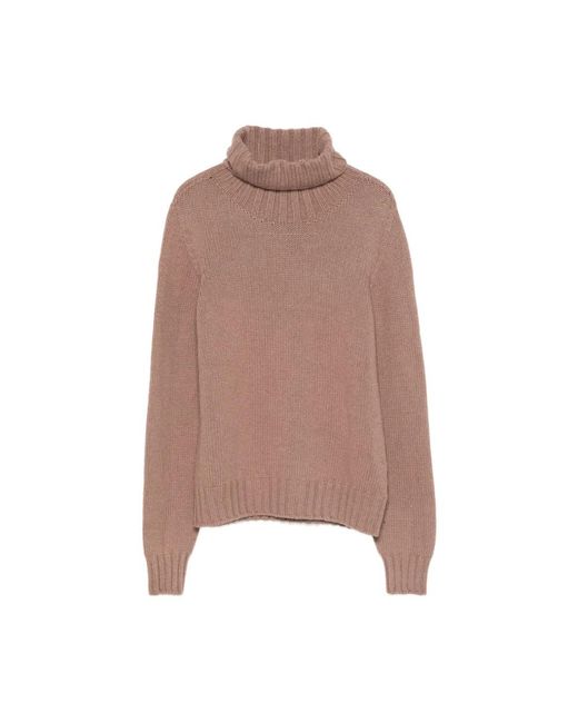 Aragona Turtleneck Trui in het Brown