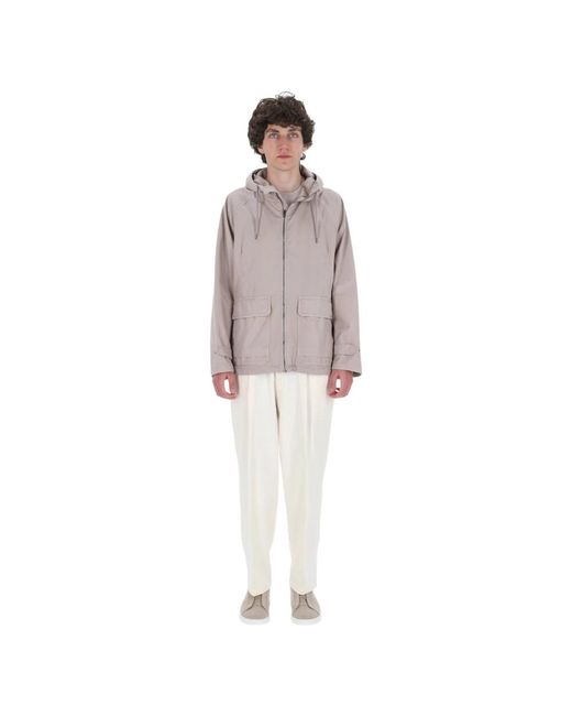 Herno Jassen ,Katoen Light Jacket in het Brown voor heren
