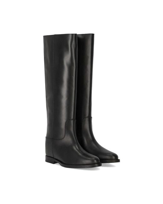 Via Roma 15 Black High Boots