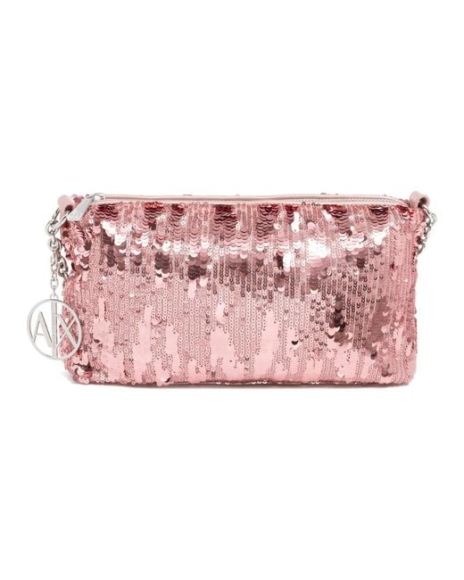 Shoulder Bags ARMANI EXCHANGE de color Pink