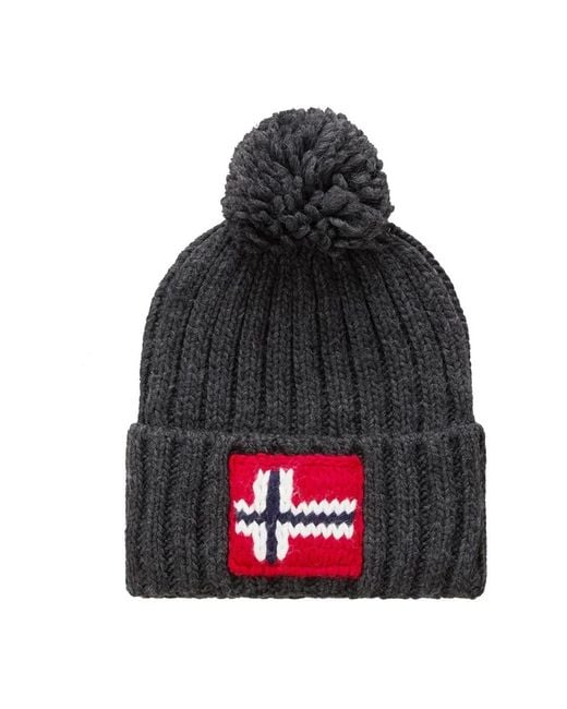 Napapijri Black Semiury Beanie