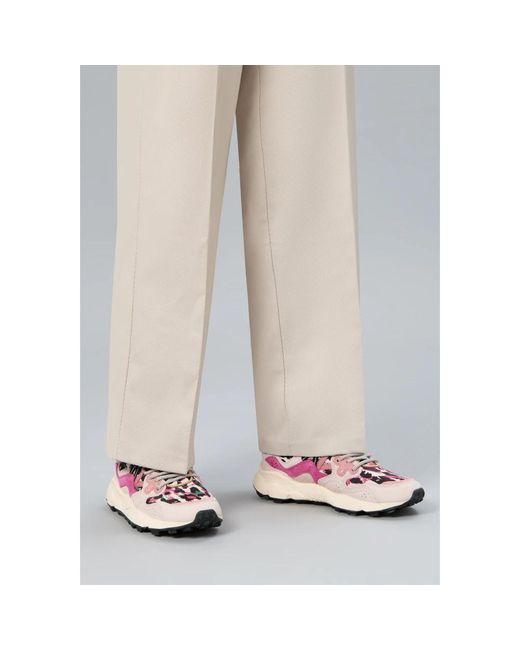 Flower Mountain Pink Sneakers