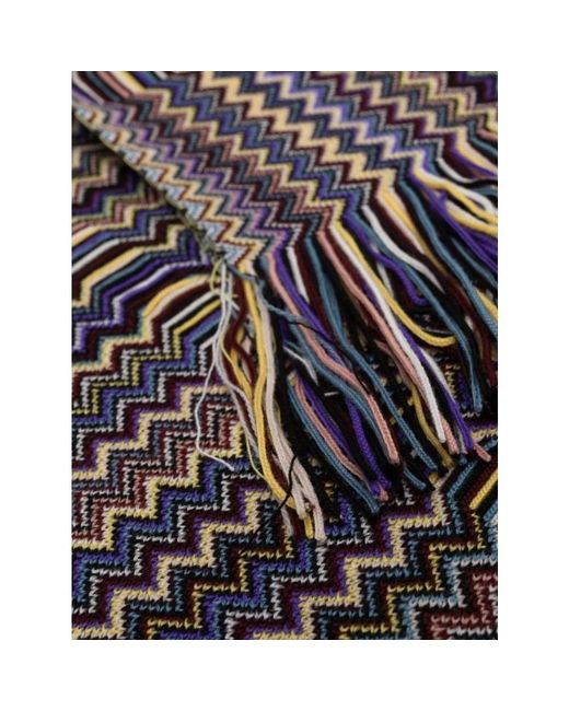 Missoni Purple Winter Scarves
