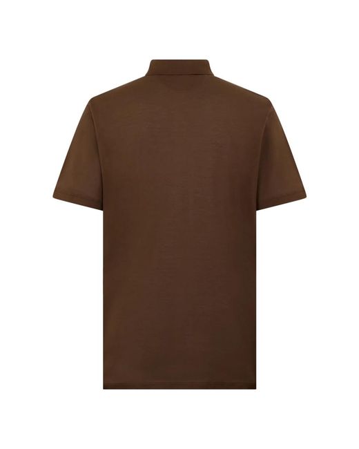 Moorer Brown Polo Shirts for men