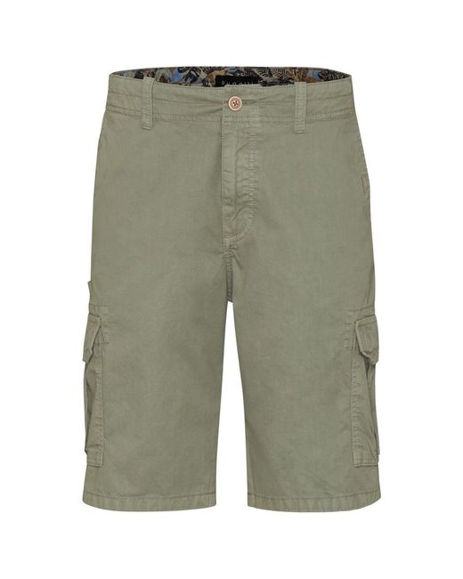 Bugatti Green Casual Shorts for men