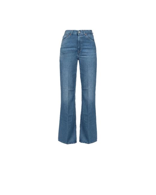 Dondup Boot-Cut Jeans in het Blue