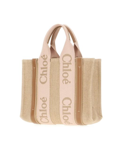 Chloé Natural Tote Bags