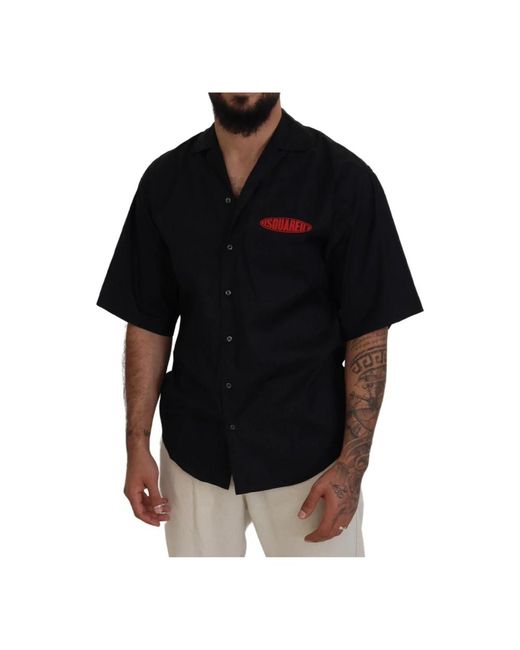 Shirts > short sleeve shirts DSquared² pour homme en coloris Black