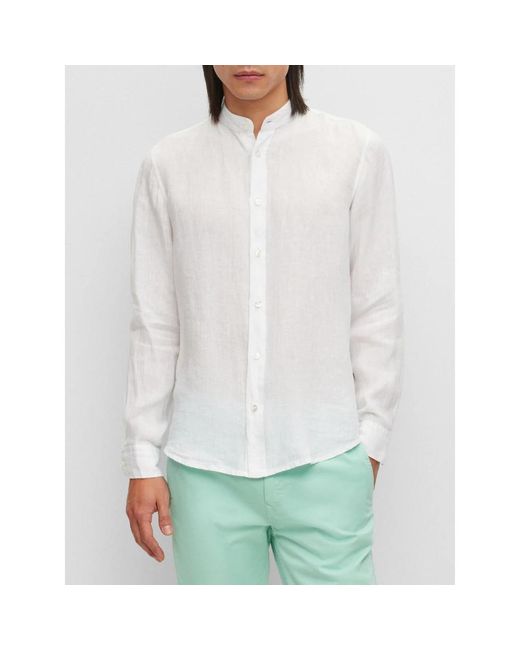 Blouses & shirts > shirts Boss pour homme en coloris White