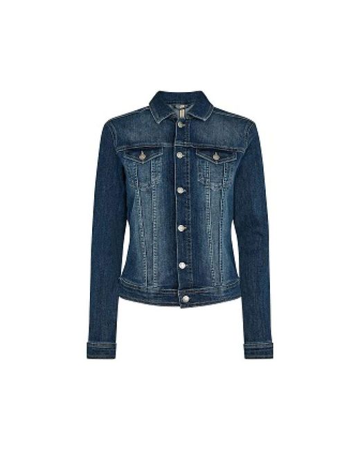 Soya Concept Blue Denim jackets