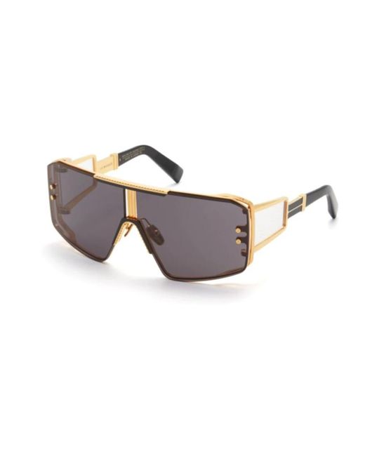 Sunglasses di Balmain in Metallic