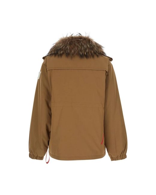 Parkas AFTER LABEL de color Brown