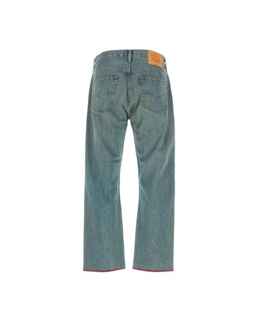 Junya Watanabe Blue Straight Fit Jeans for men