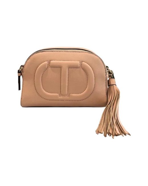 Twinset Natural Cross Body Bags