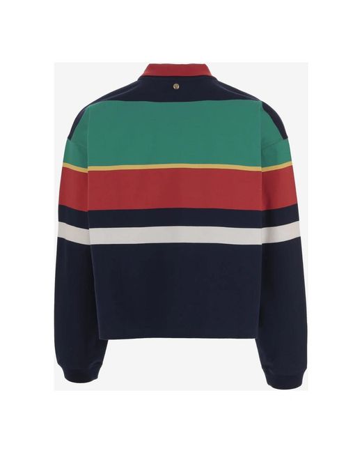 Versace Blue Polo Shirts for men