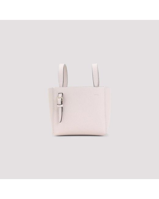 Handbags Valextra de color Pink