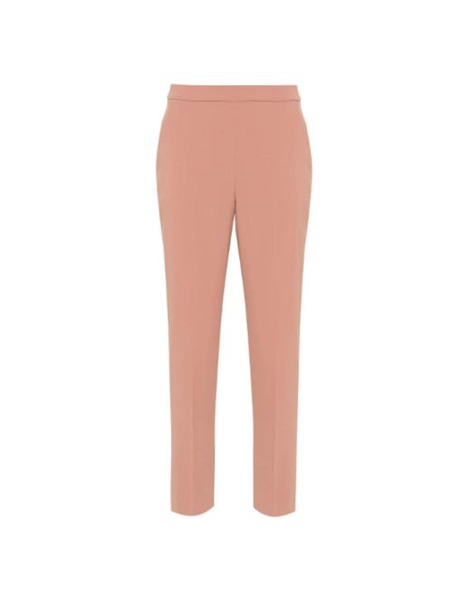 Pinko Pink Cropped Trousers
