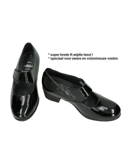 SOLIDUS Black Kerry Pumps