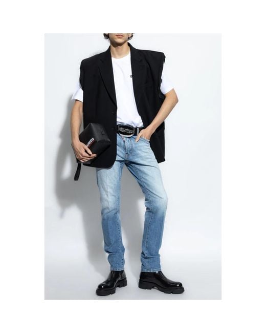 DSquared² Straight Jeans in het Blue voor heren