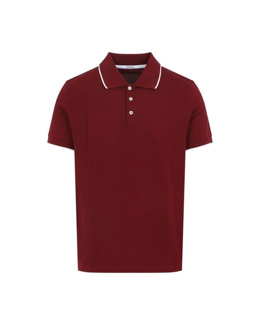 Saint Laurent Cassandre Polo in het Red voor heren