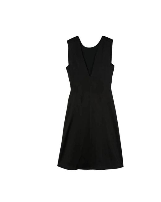 Jil Sander Black Short Dresses