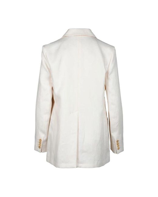 Max Mara White Jacke