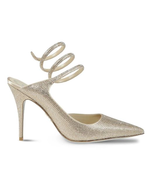 Pumps Rene Caovilla en coloris Metallic