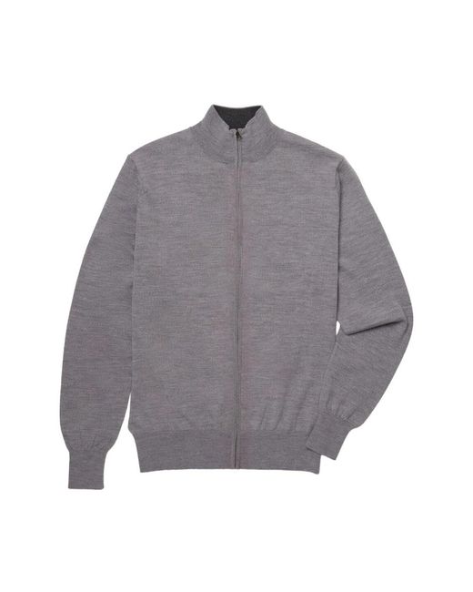 Cardigans Brooks Brothers de hombre de color Gray