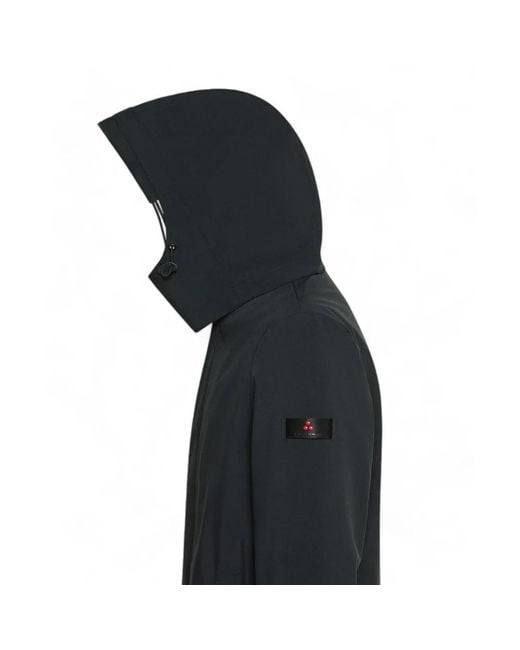 Peuterey Polyester Puffer En Parka Jas in het Black voor heren