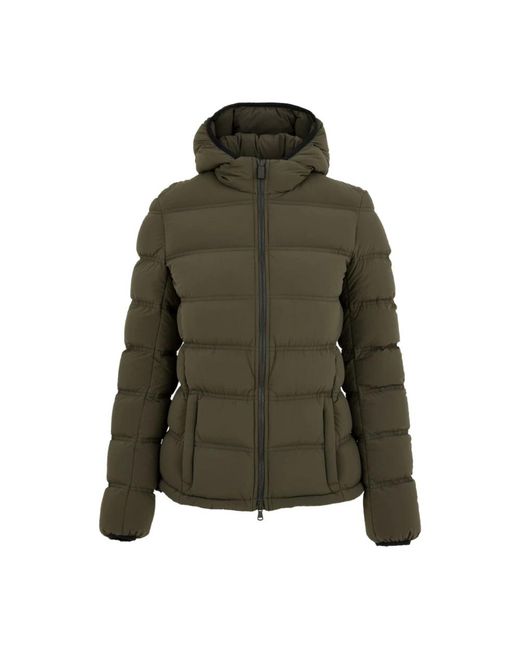 Aspesi Jassen ,Groen ,Bollicina Jacket in het Green