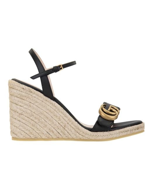 Gucci Natural Wedges