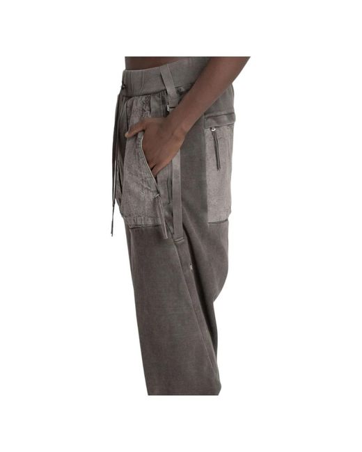 Trousers > sweatpants Boris Bidjan Saberi pour homme en coloris Gray