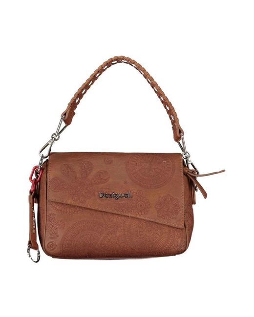 Bags > shoulder bags Desigual en coloris Brown