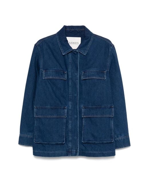 Denim Jackets Closed de color Blue