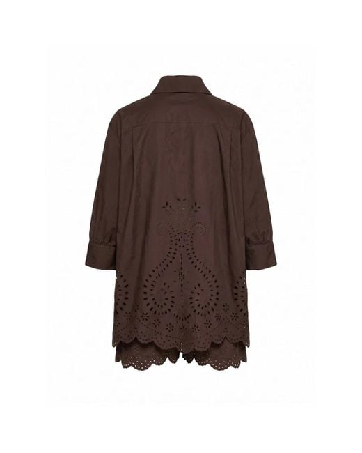 MEIMEIJ Brown Shirts