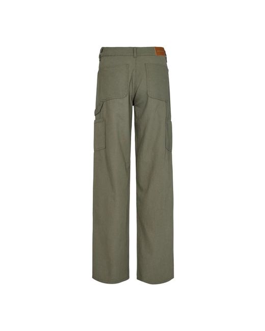 Sofie Schnoor Green Wide Trousers