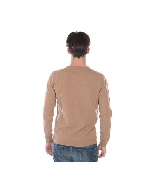 Daniele Alessandrini Blue Round-Neck Knitwear for men