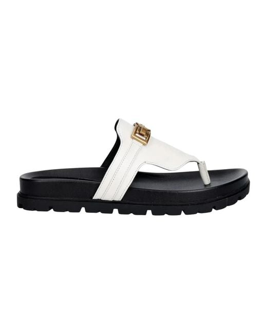 Guess Farron Flip Flops in het Black